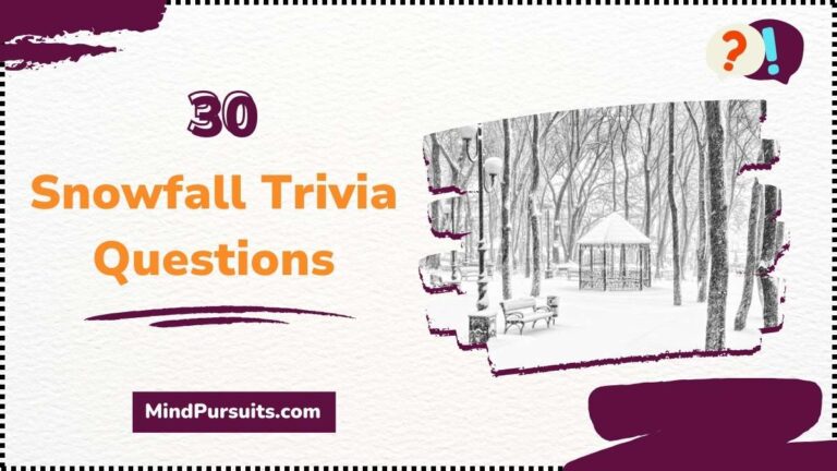 30 Snowfall Trivia Questions