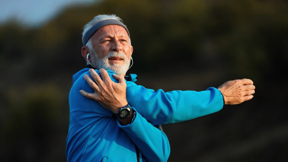 60 year old man workout