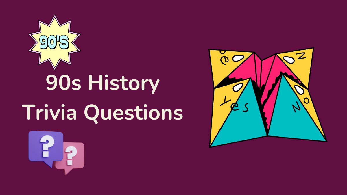 90s History Trivia Questions