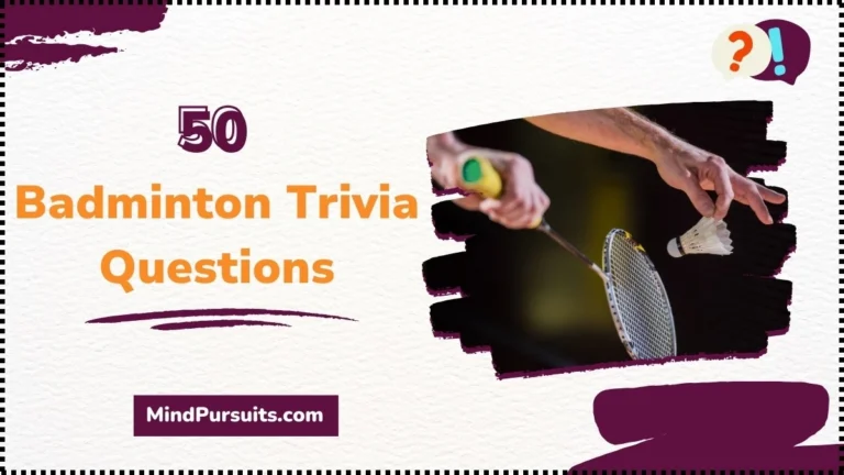 Badminton Trivia Questions