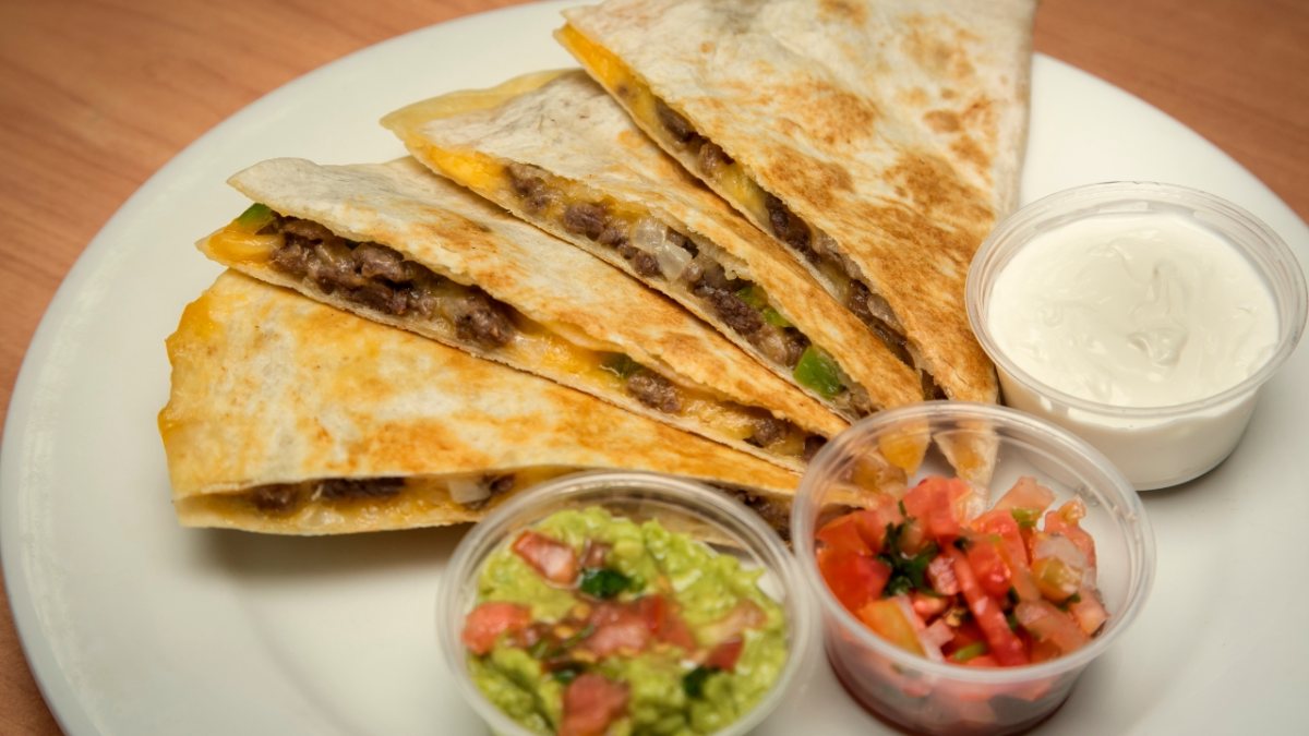 Breakfast Quesadillas with a Nutritious Spread