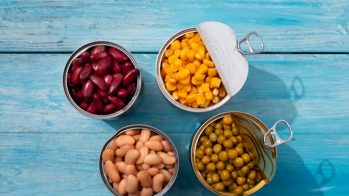 Canned Vegetables with Added Sodium