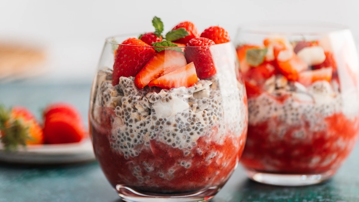 Chia Seed Pudding with Greek Yogurt