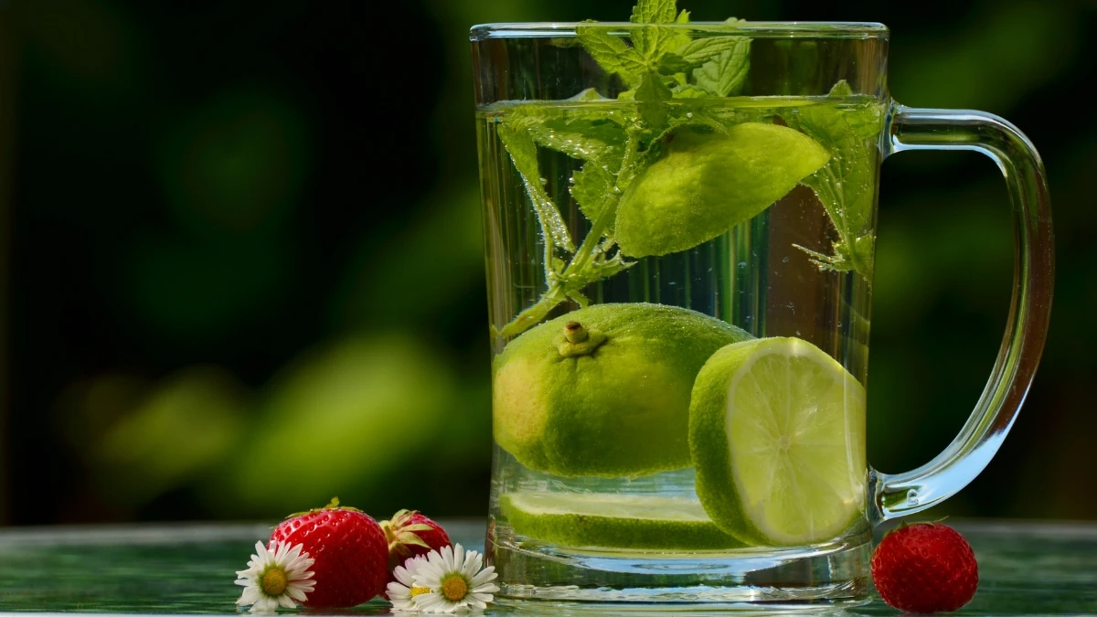 Cilantro-Lime Detox Water