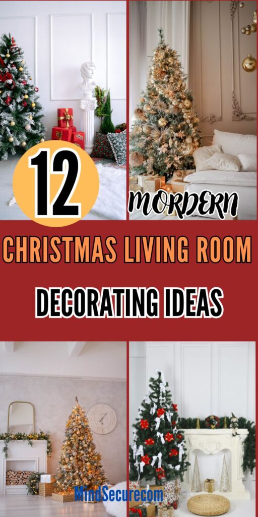 12 Christmas Living Room Decorating Ideas | Beautiful Designs & Easy Styling Tips