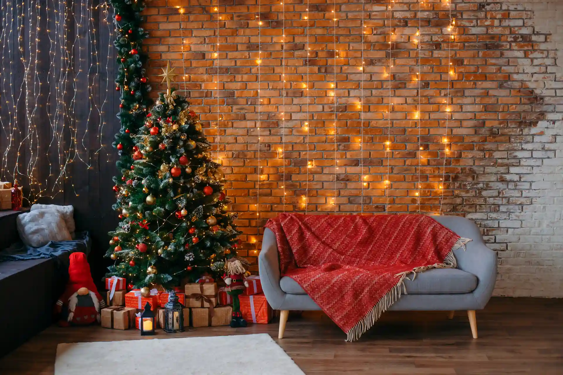 Warm & Cozy Holiday Nook