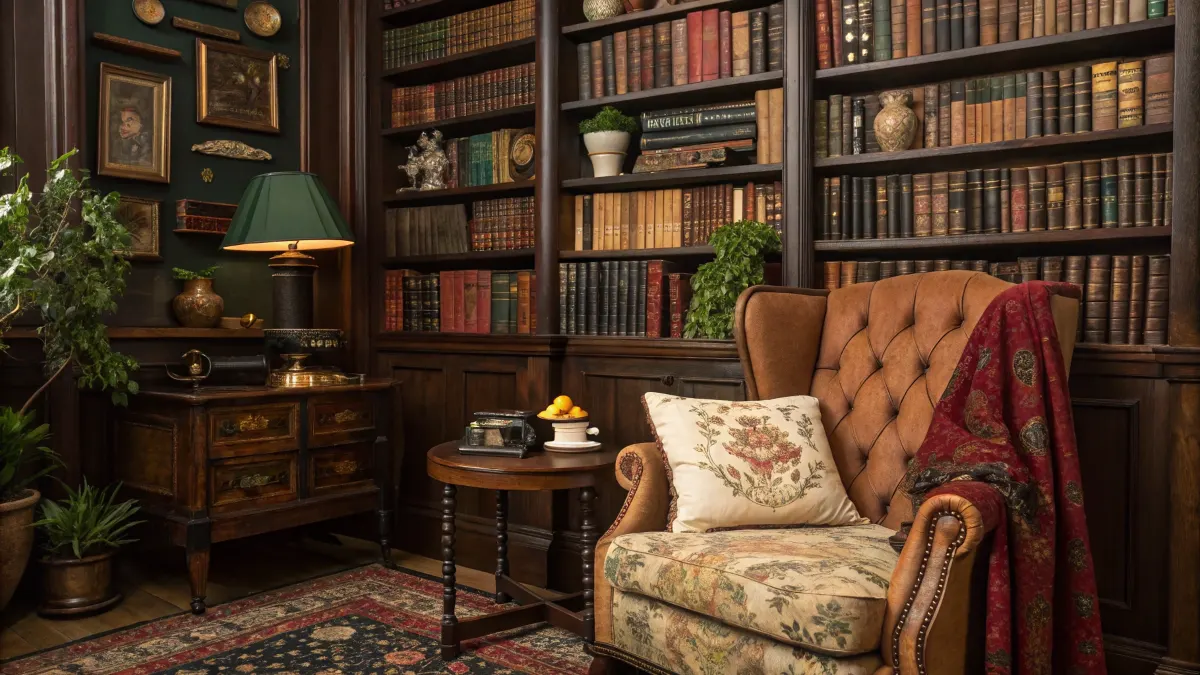 Craft a Cozy Library Nook