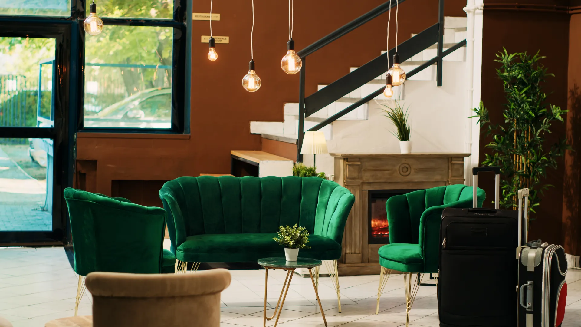 Emerald Velvet Accent Furniture