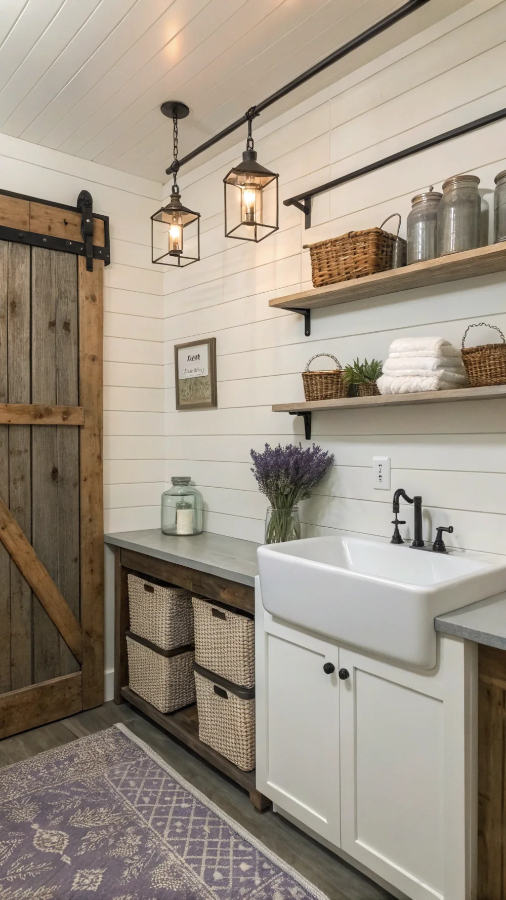 Farmhouse Charm in Small Spaces