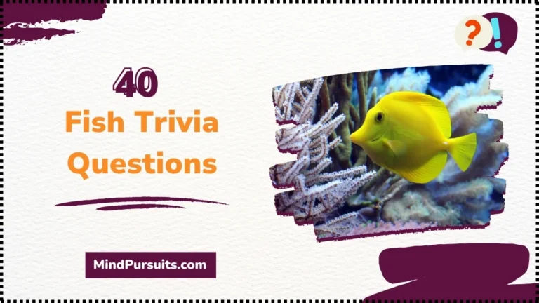 Fish Trivia Questions