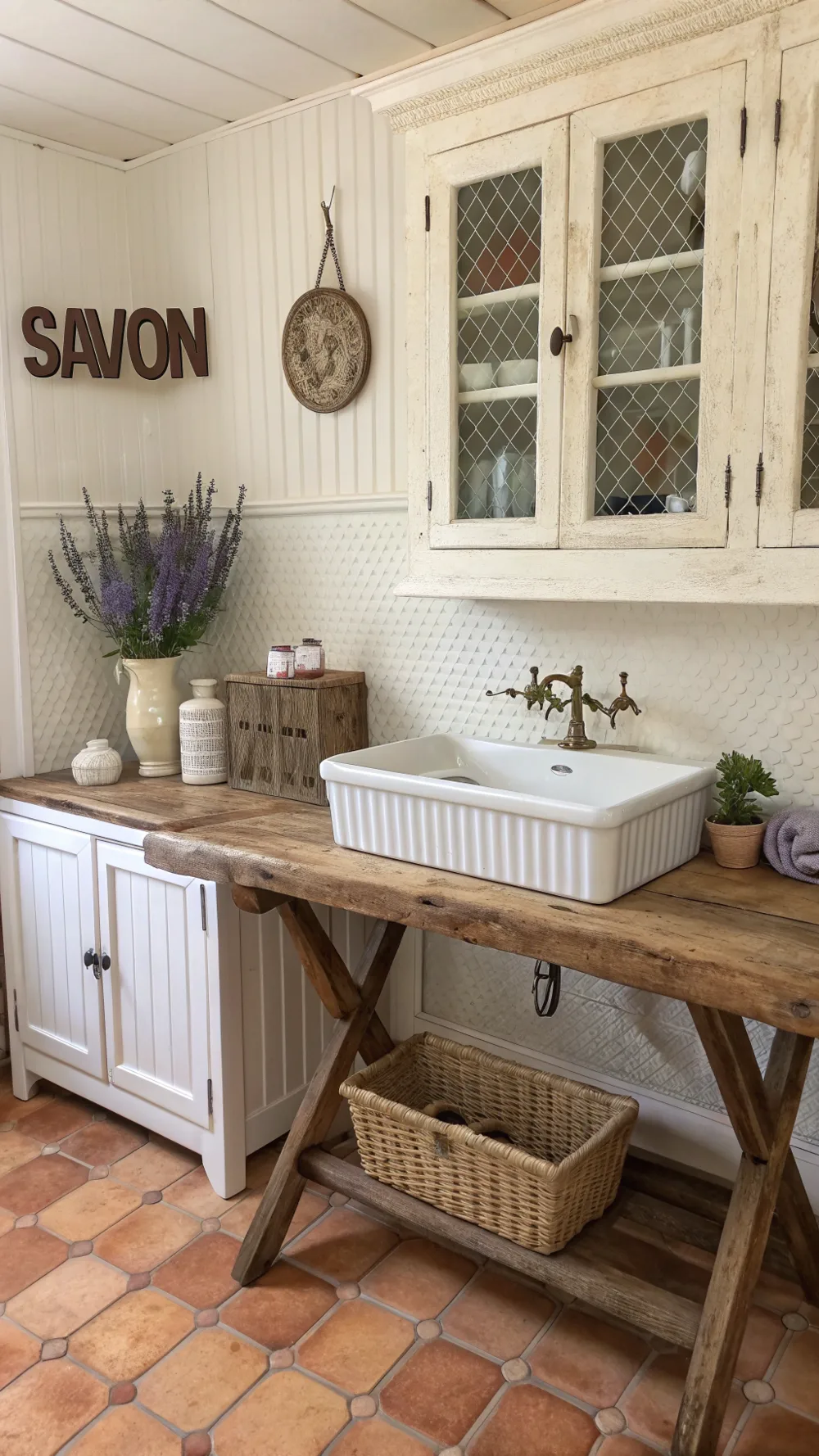 French Country Laundry Retreat