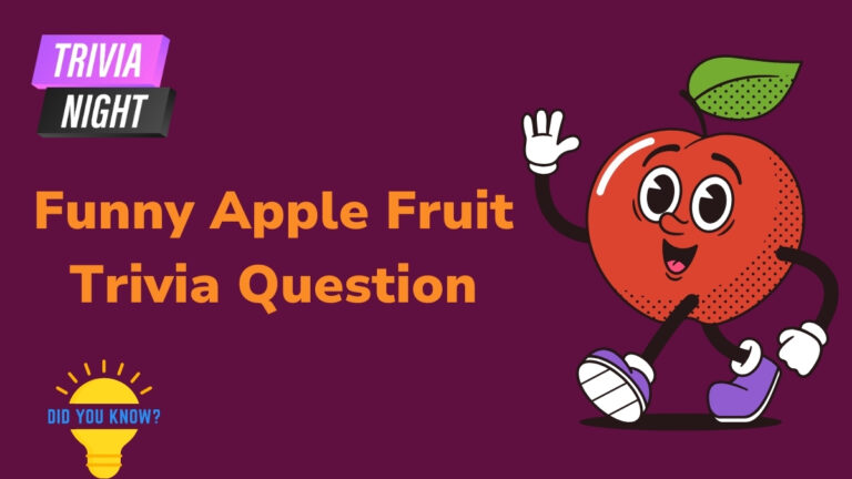 Best Apple Fruit Trivia Question (Knowledge Challenge)