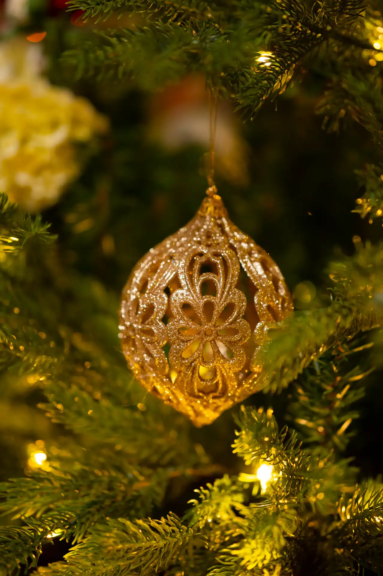 Gilded Filigree Ornaments