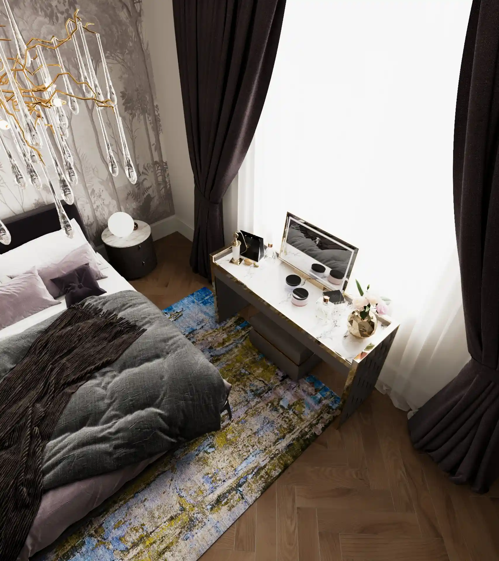 Glamorous Bedroom Retreat