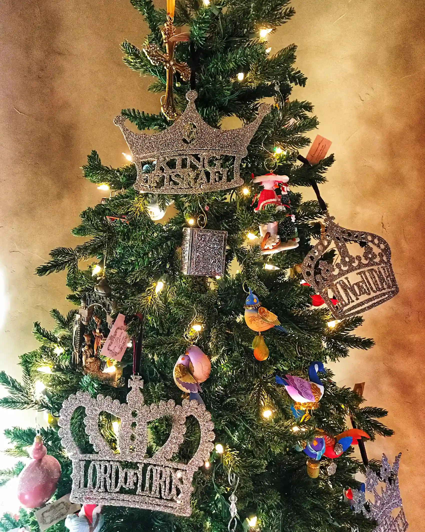 Glittering 'Lord of Lords' Statement Crown