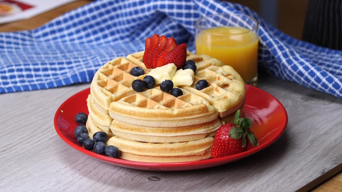 Grab-and-Go Protein Waffles or Pancakes