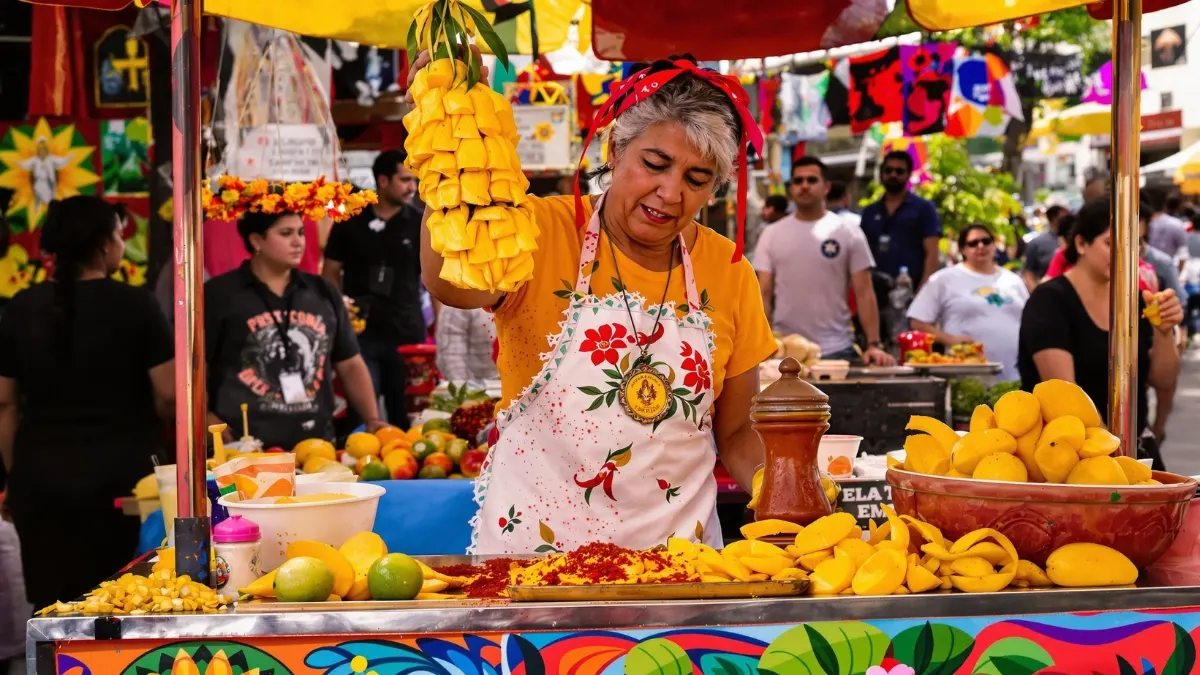 Mango and Chili Powder