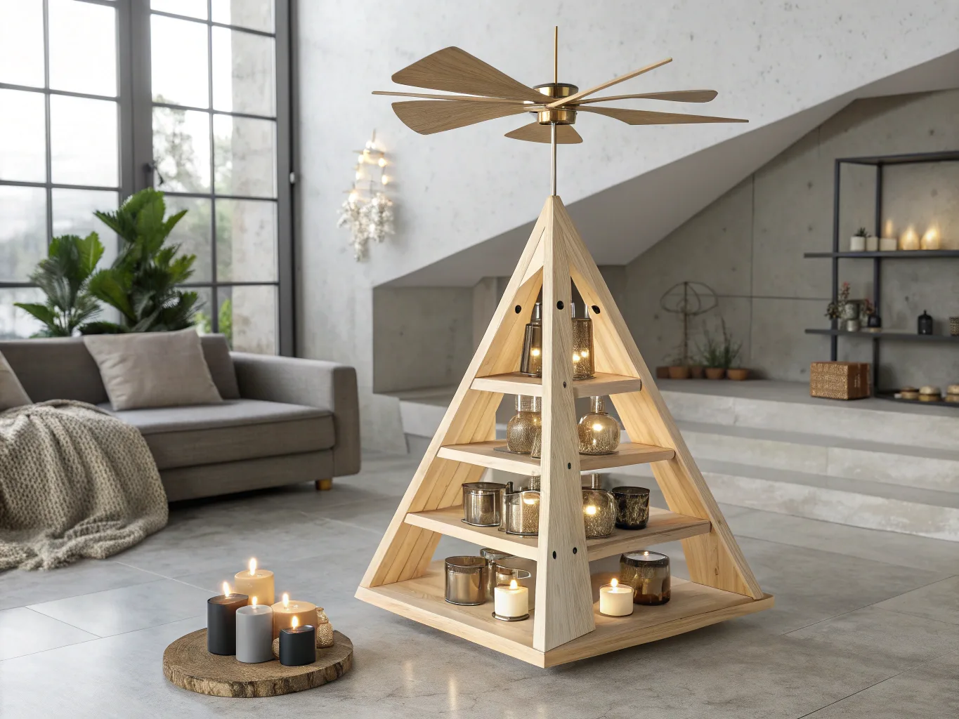 Minimalist Bauhaus Pyramid