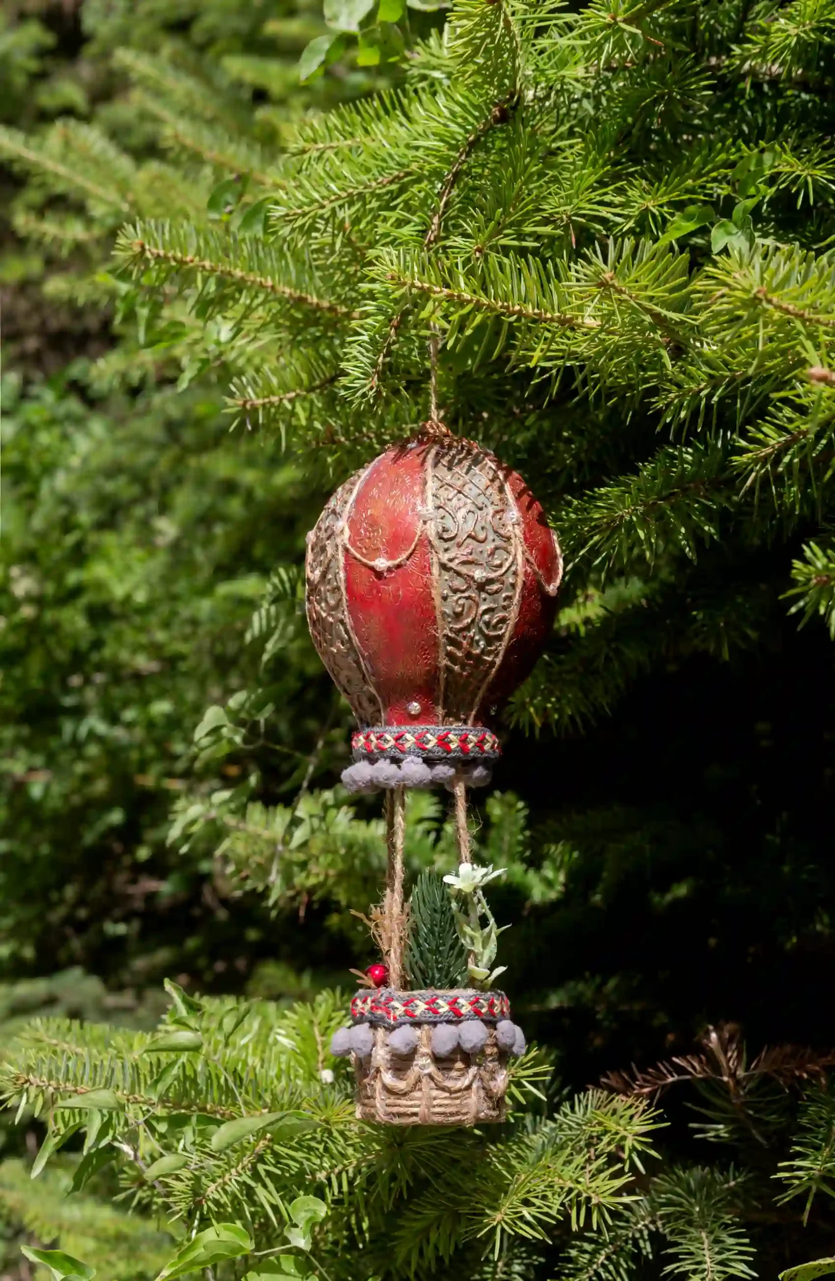Pine Journey Balloon Ornament