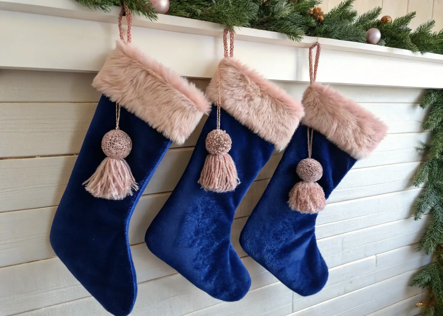 Plush Velvet Stockings