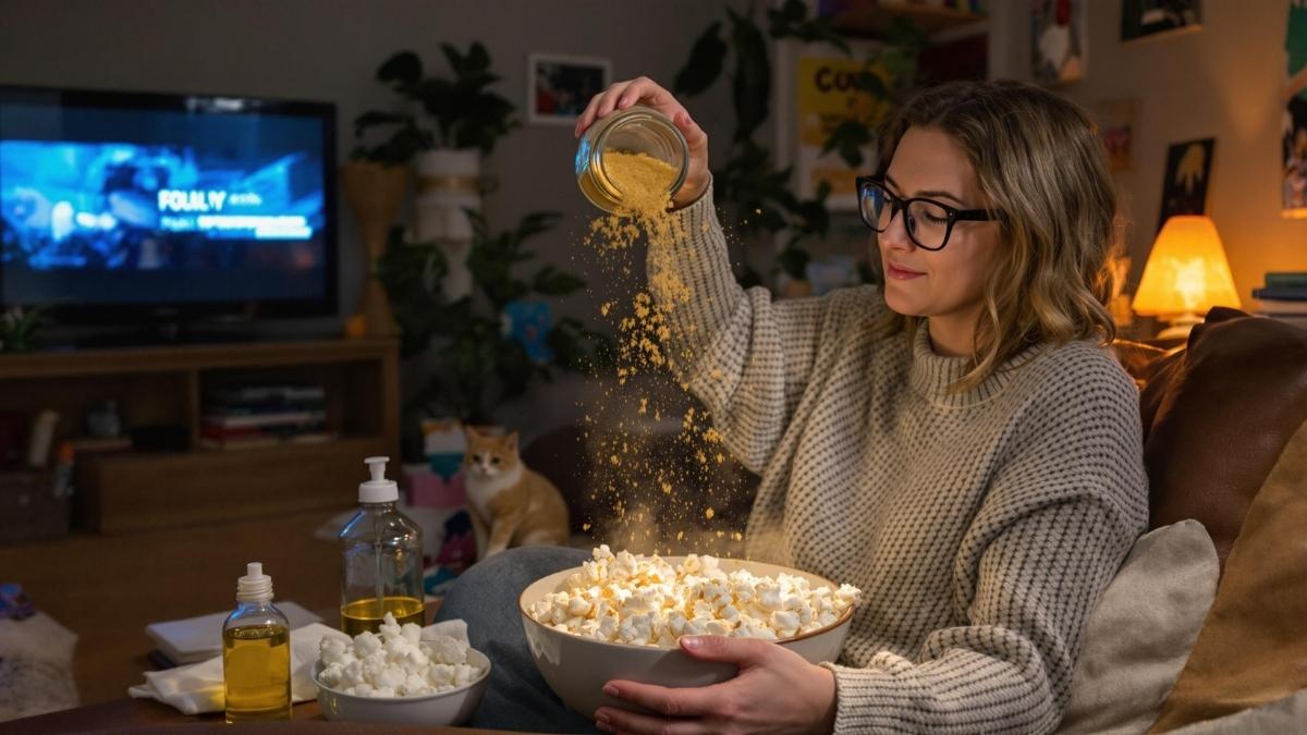 Popcorn and Nutritional Yeast