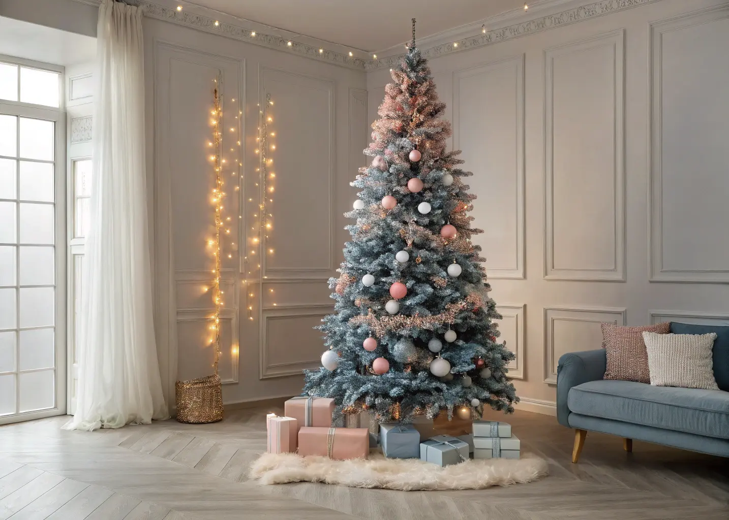 Sophisticated Pastel Tree