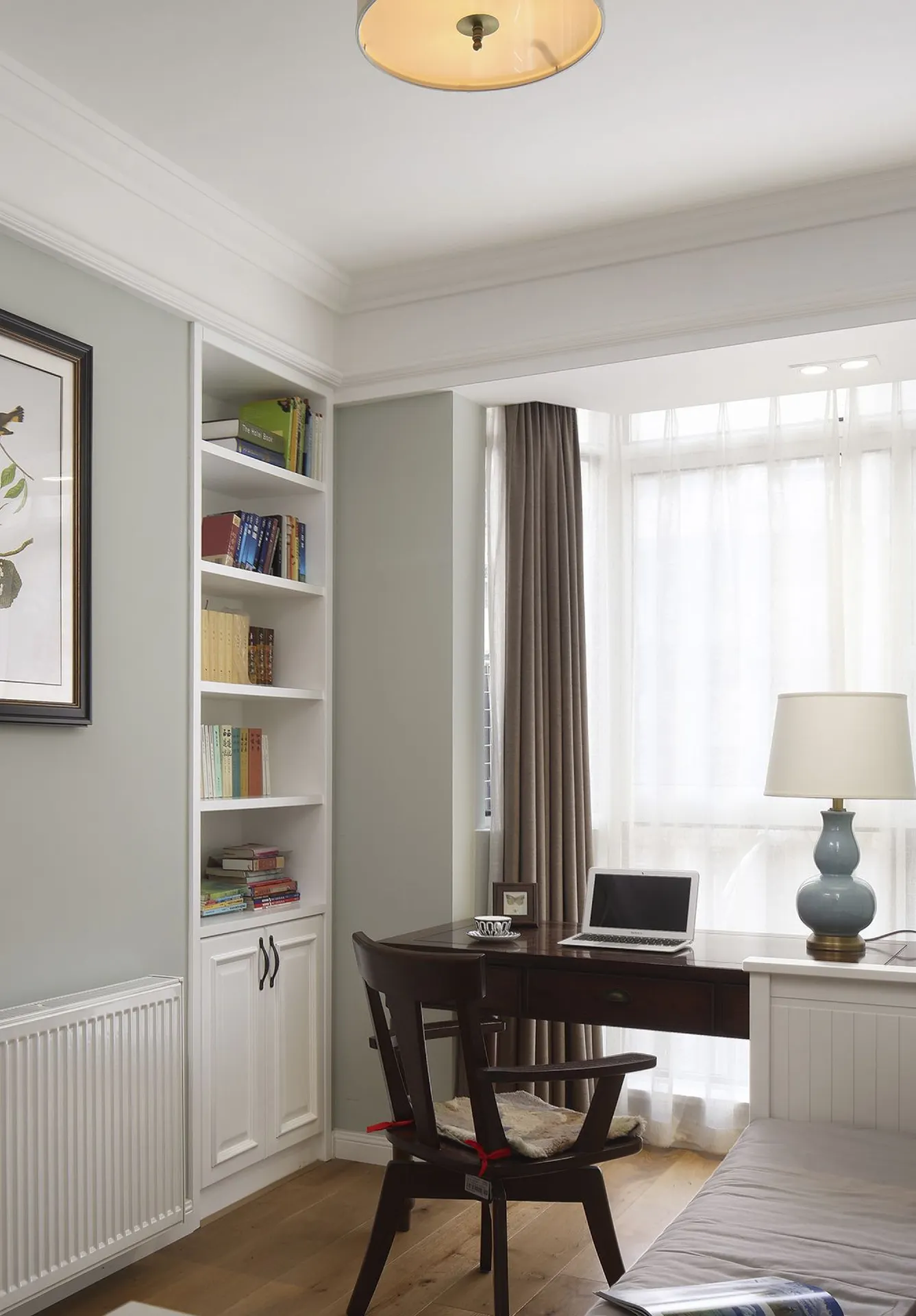 Sophisticated Study Nook