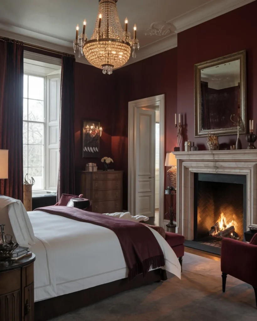 The Regal Crimson Hearth Suite