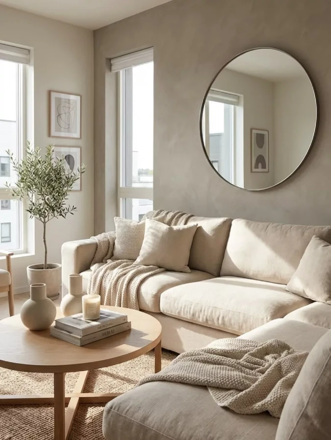 The Statement Circular Mirror