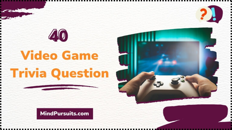 Video Game Trivia Question