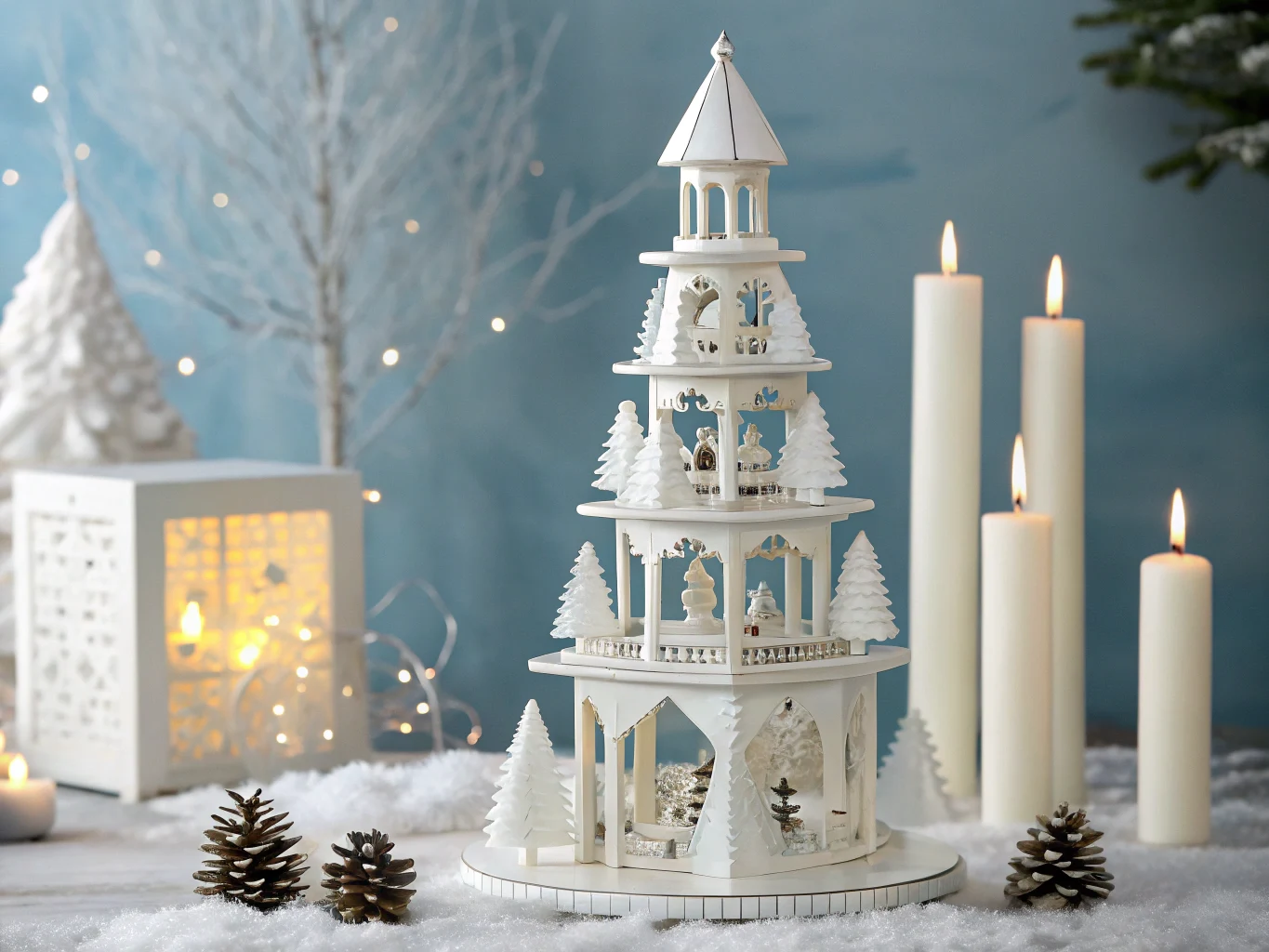 Winter Wonderland Snow Queen Pyramid